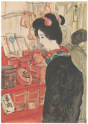 Woman Looking in Shop Window (untitled)